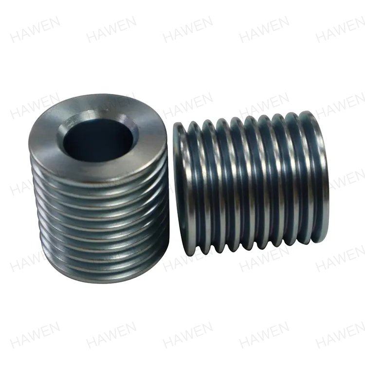 ベルトプ​​ーリーをインペラやウェイトと組み合わせると、どのように振動が軽減されますか?